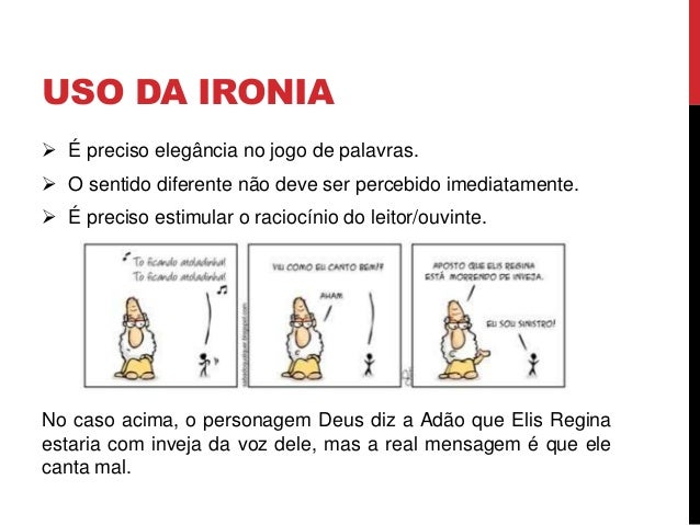 Exemplos De Ironia Verbal Em Quadrinhos Natali