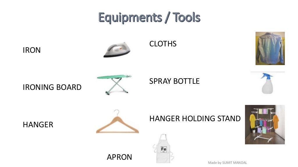 Ironing and Folding Cloths Presentation
