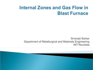 Smarajit Sarkar
Department of Metallurgical and Materials Engineering
                                         NIT Rourkela
 