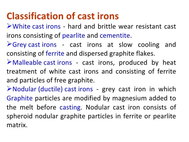 Iron making