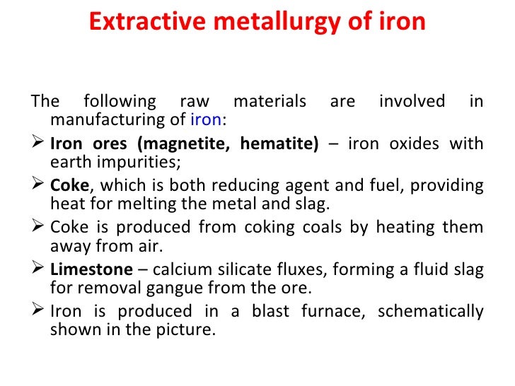Iron making