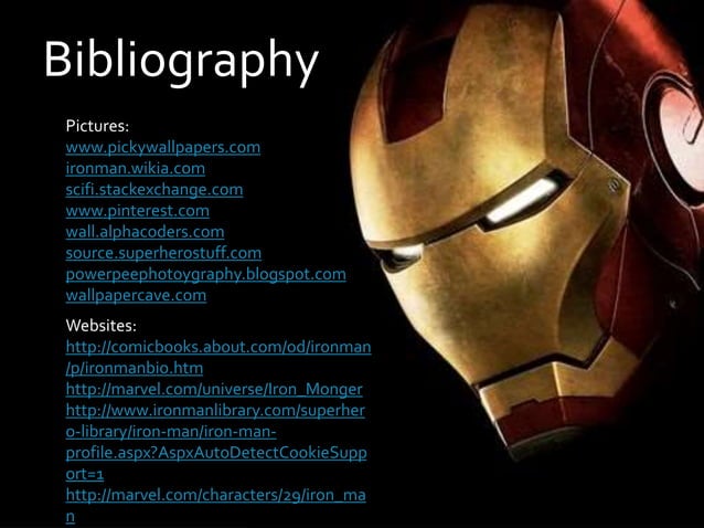 Iron Man PPT