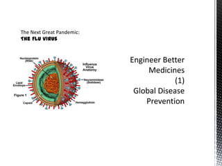 The Next Great Pandemic:
The Flu Virus
 