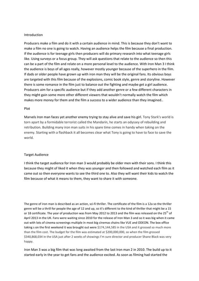 Iron man 3 script DOCX
