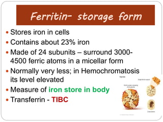 Iron metabolism | PPTX