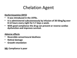 Iron metabolism and management of iron overload by m.d. maina | PPT