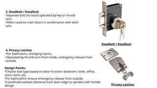 Comprehensive Guide to Ironmongery in Interior Design: Hardware ...