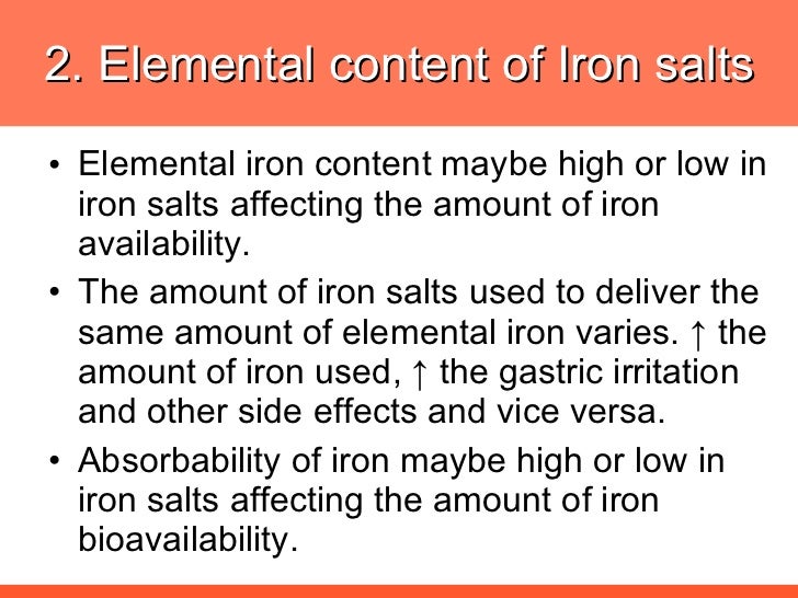 Iron Salt Comparison New