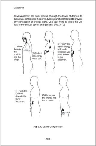 Chapter III


downward from the solar plexus, through the lower abdomen, to
the sexual center near the pelvis. Keep your c...