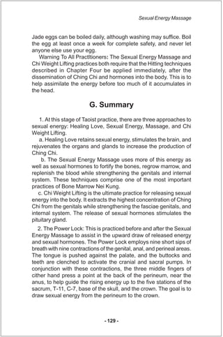 Sexual Energy Massage


Jade eggs can be boiled daily, although washing may suffice. Boil
the egg at least once a week for...