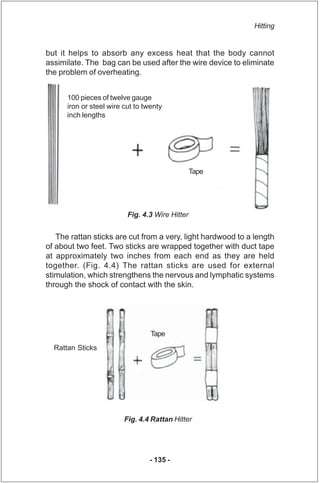 Hitting


but it helps to absorb any excess heat that the body cannot
assimilate. The bag can be used after the wire devic...