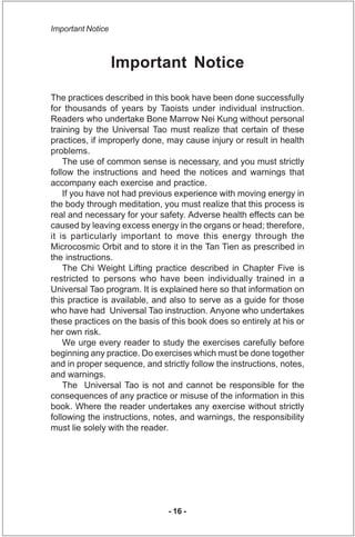 Important Notice



                   Important Notice

The practices described in this book have been done successfully
...