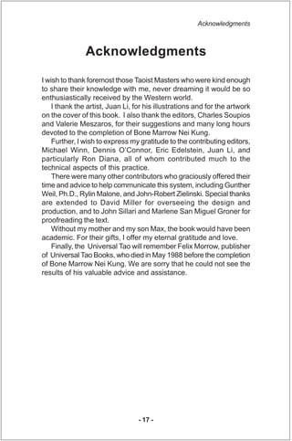 Acknowledgments



               Acknowledgments

I wish to thank foremost those Taoist Masters who were kind enough
to s...
