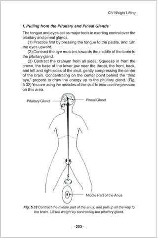 Chi Weight Lifting


f. Pulling from the Pituitary and Pineal Glands
The tongue and eyes act as major tools in exerting co...