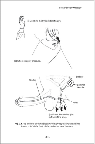Sexual Energy Massage




             (a) Combine the three middle fingers.




(b) Where to apply pressure.




        ...