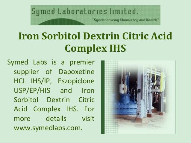 Iron Sorbitol Dextrin Citric Acid Complex Ihs