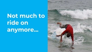 Not much to
ride on
anymore...
 