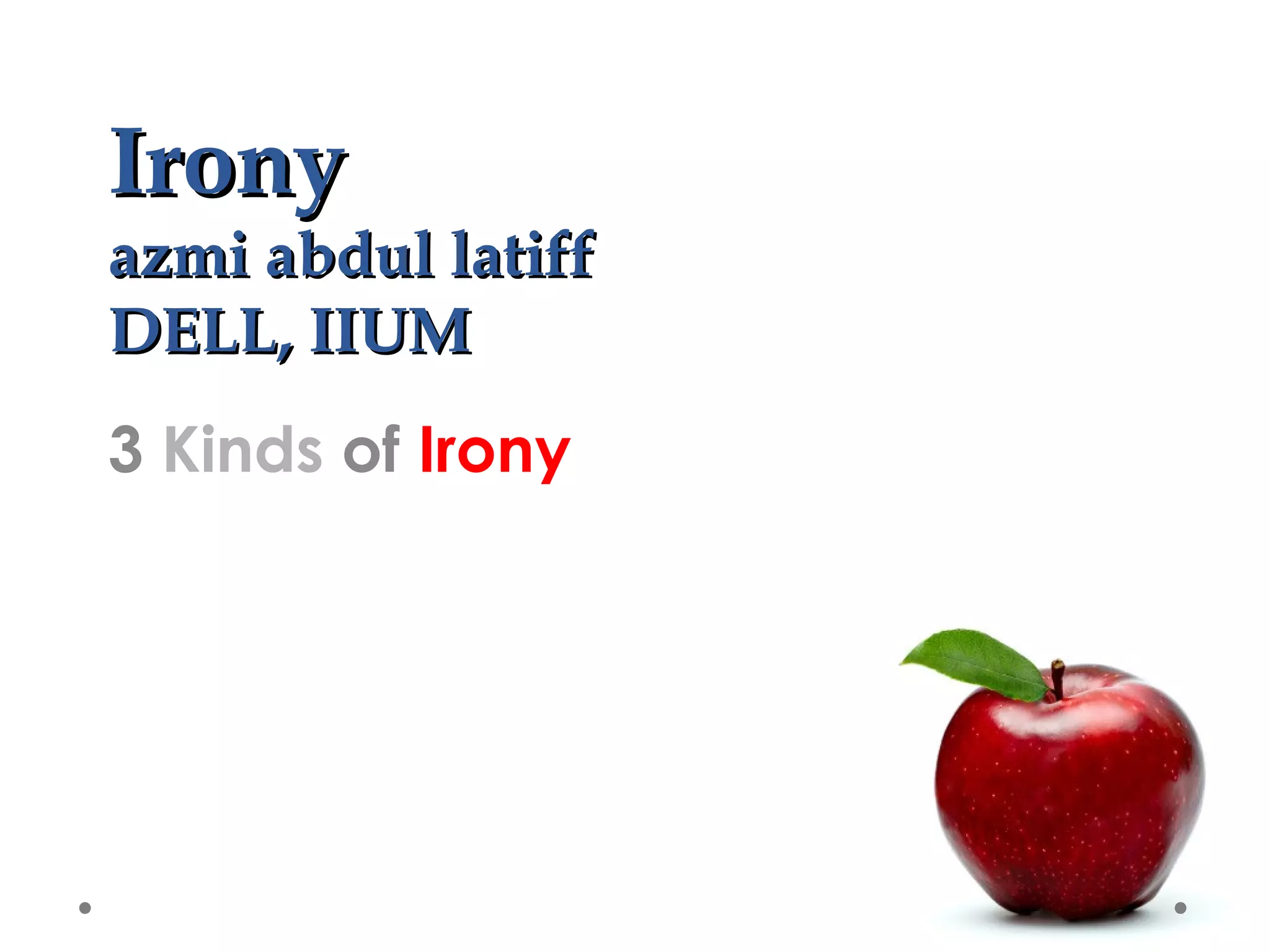 Verbal Irony: The Phrase That'Ll Shock You! - th1ski0