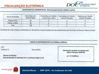 FISCALIZAÇÃO ELETRÔNICA 
