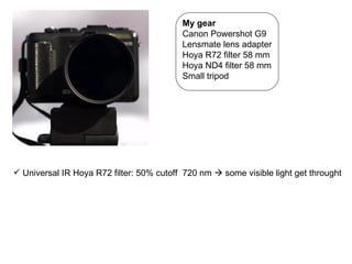 Infrared photography and microstock