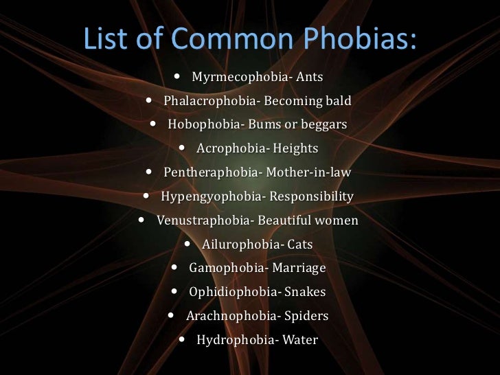 common situational phobias the When Brain First Dies common situational phobias the When Brain First Dies