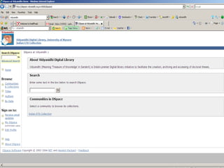 Open Archives and IRs Seminar 02/12/2010 