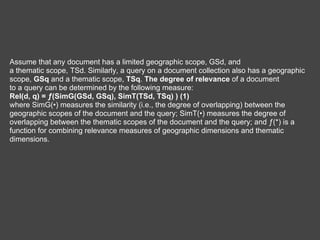 Geographic Information Retrieval Systems. | PDF