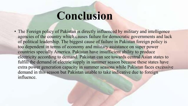 foreign policy challenges of pakistan essay