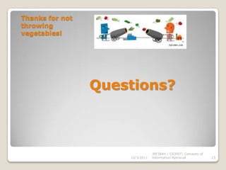 L𝑑is the number of tokens in document d The Query Likelihood Model