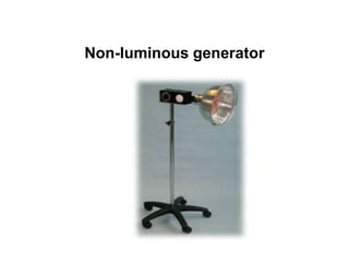 Non-luminous generator
 