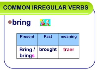 Irregular Verbs | PPT
