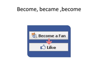 Become, became ,become