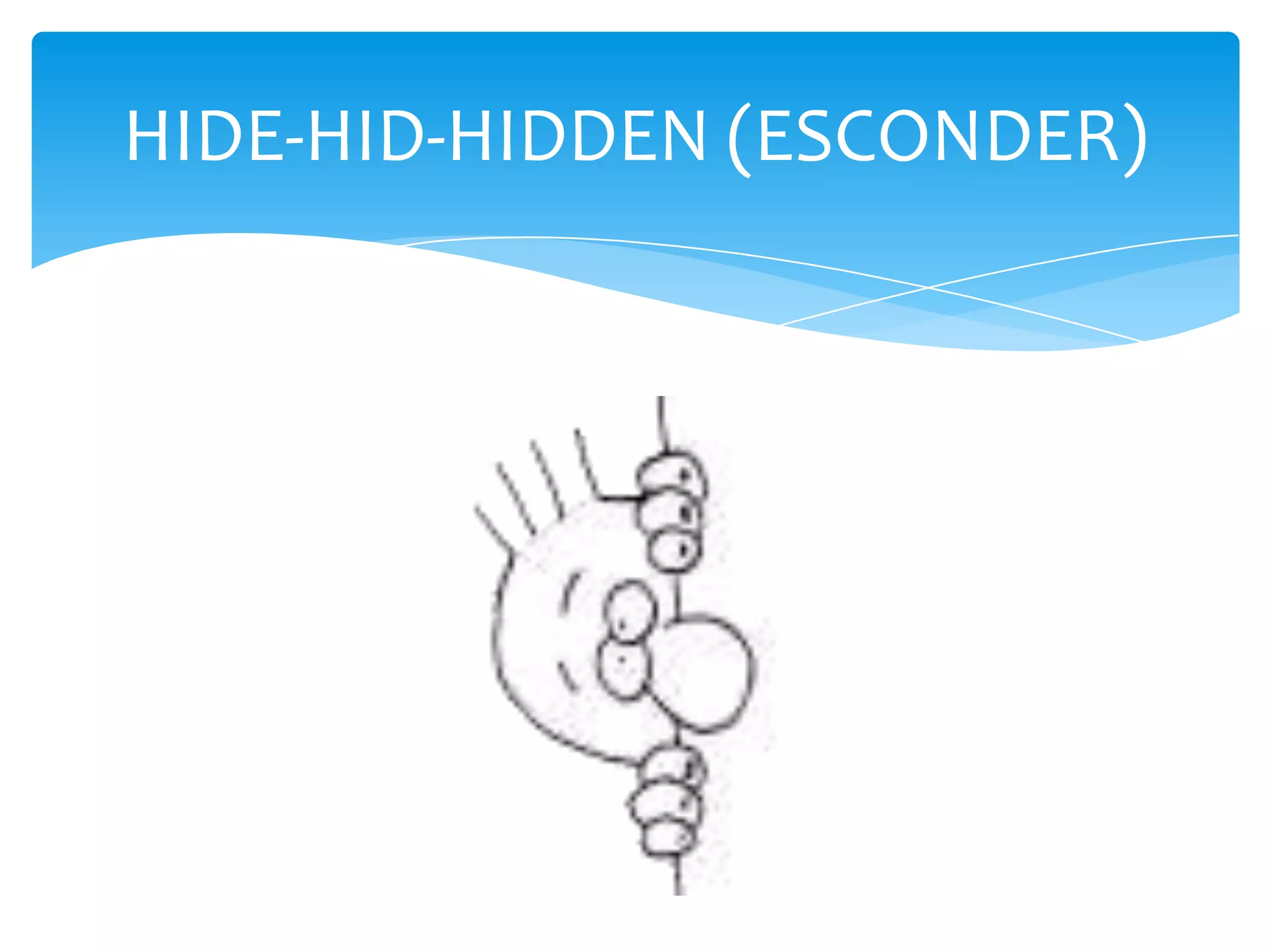 Irregular verbs | PPTX