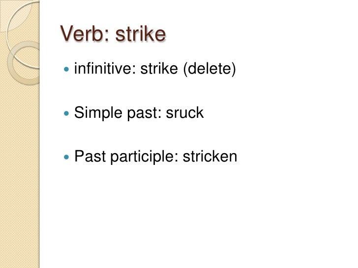 Irregular Verbs