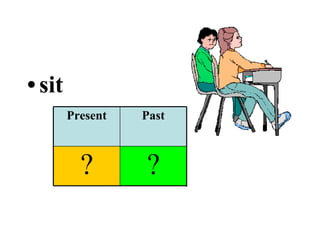 sit ? ? ? Past Participle Past Present 