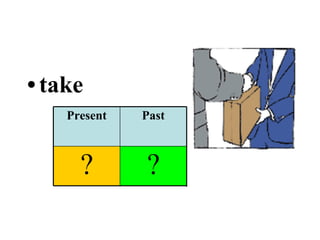 take ? ? ? Past Participle Past Present 