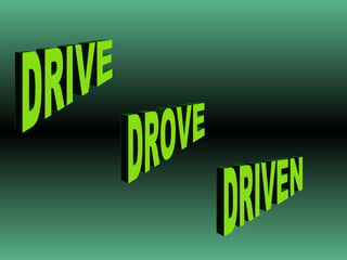 Irregular verbs 2 | PPT