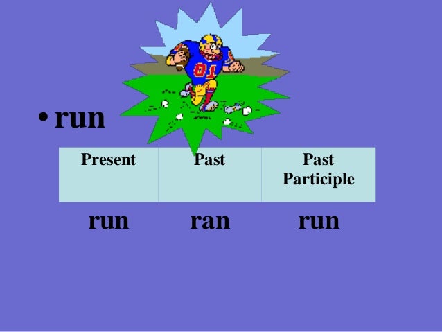 Past Tense Of Run Verb , Conjugation run – IKID