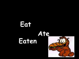 Ate Eaten Eat 