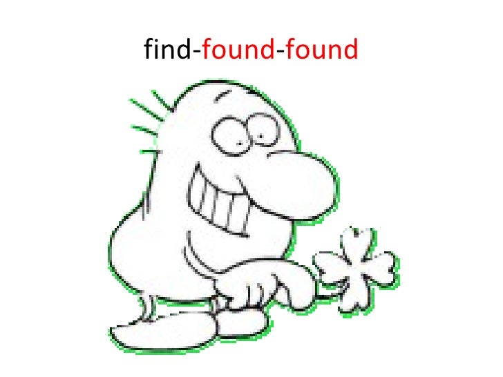 Irregular Verbs With Pictures