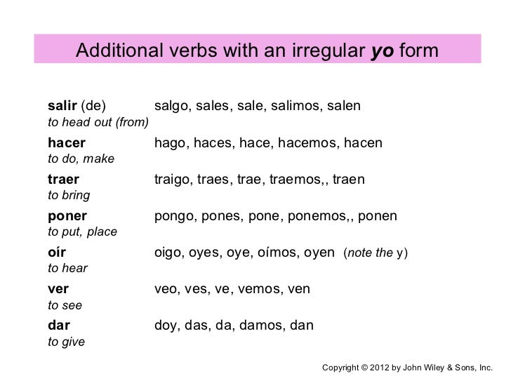 irregular-yo-verbs