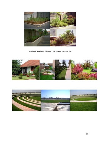 Catalogue Poritex informations générales.