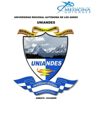 UNIVERSIDAD REGIONAL AUTÓNOMA DE LOS ANDES
UNIANDES
 