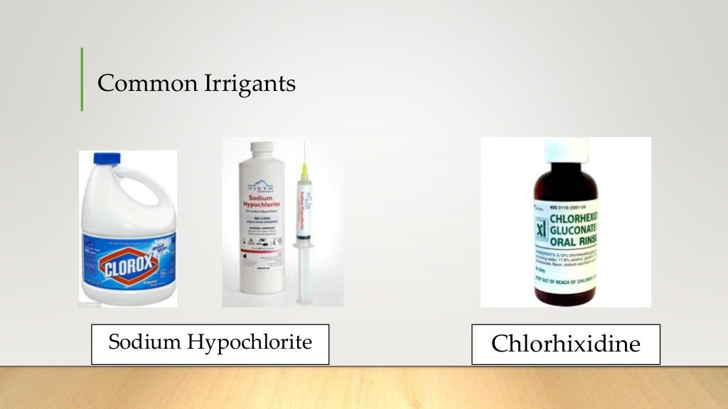 Root Canal Irrigation During Endodontic Treatment