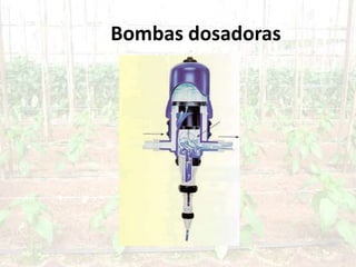 Bombas dosadoras
 