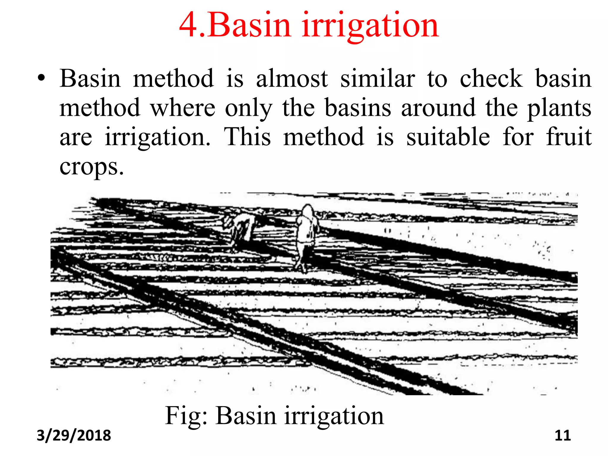 Presentation On Irrigation PPTX