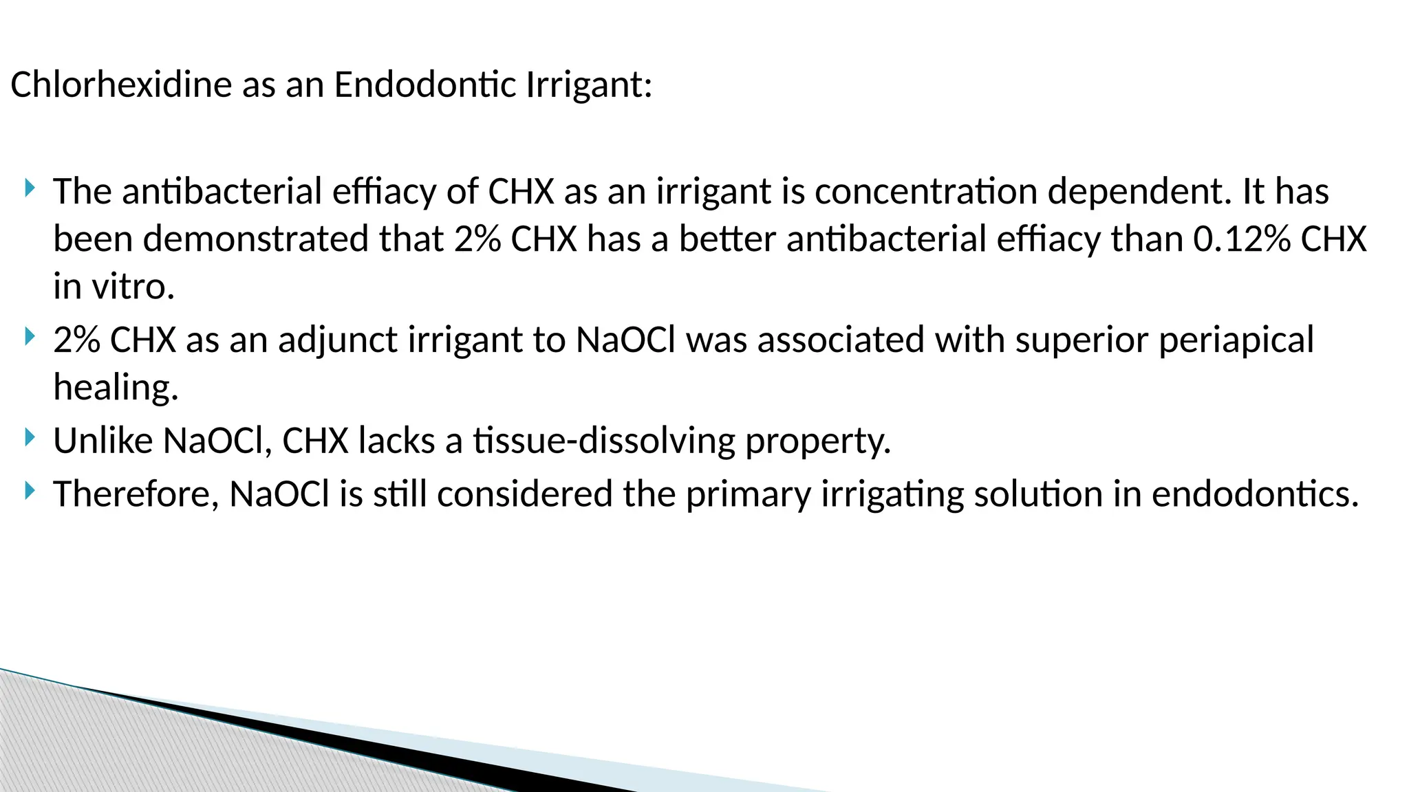 role of irrigation in endodontics & recent advances | PPTX