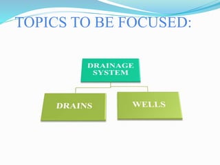 TOPICS TO BE FOCUSED:
 