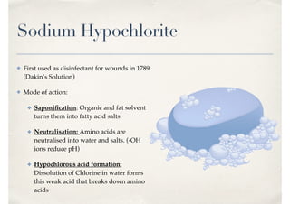 Sodium Hypochlorite
It is Toxic
Fear of
Hypochlorite
Accident
It Happens!
 