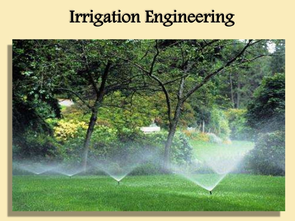 Irrigation Engineering